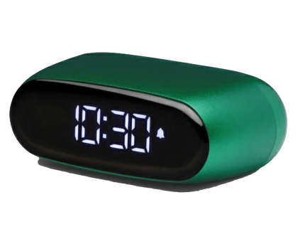 Radio i budzik LEXON Minut Dark Green LR154DG1